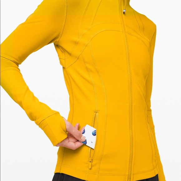 Lululemon define zip sweater in grey and pink - Picture 6 of 7